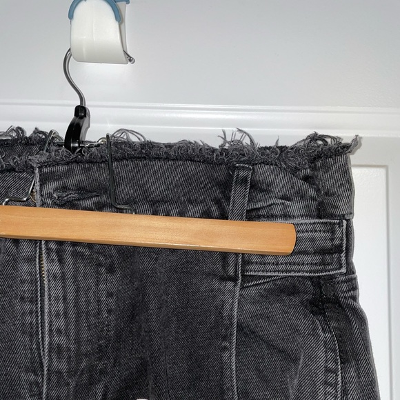 Casual 7/8 length loose fit black zara jeans - Picture 3 of 5